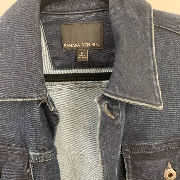 Men’s Denim Banana Republic Jacket - Picture 3 of 9